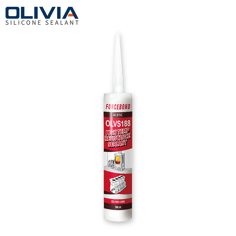 OLVS188 high temperature resistance acetic silicone sealant 